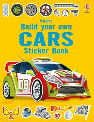 Libro de pegatinas «Construye tus propios coches - Build Your Own Cars Sticker Book