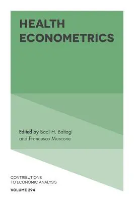 Econometría sanitaria - Health Econometrics