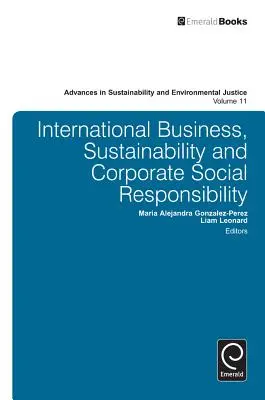 Negocios internacionales, sostenibilidad y responsabilidad social de las empresas - International Business, Sustainability and Corporate Social Responsibility