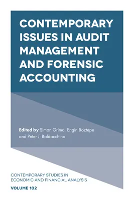 Cuestiones contemporáneas de gestión de auditorías y contabilidad forense - Contemporary Issues in Audit Management and Forensic Accounting