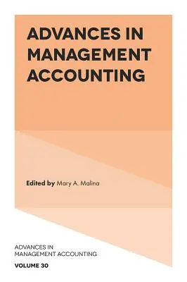 Avances en contabilidad de gestión - Advances in Management Accounting