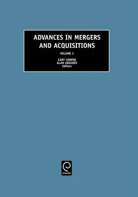 Avances en fusiones y adquisiciones - Advances in Mergers and Acquisitions