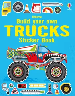 Libro de pegatinas Construye tus propios camiones - Build Your Own Trucks Sticker Book