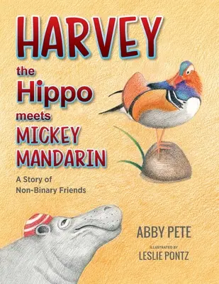 Harvey el hipopótamo conoce a Mickey Mandarín: una historia de amigos no binarios - Harvey the Hippo Meets Mickey Mandarin: A Story of Non-Binary Friends