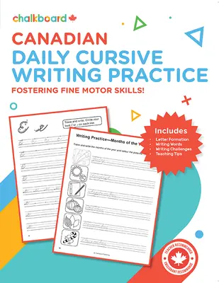 Canadian Daily Cursive Writing Practice Grados 2-4 - Canadian Daily Cursive Writing Practice Grades 2-4