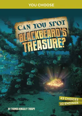 ¿Puedes descubrir el tesoro de Barbanegra? Una aventura interactiva - Can You Spot Blackbeard's Treasure?: An Interactive Treasure Adventure