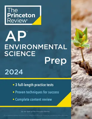 Princeton Review AP Environmental Science Prep, 18ª Edición: 3 Pruebas de Práctica + Revisión Completa de Contenidos + Estrategias y Técnicas - Princeton Review AP Environmental Science Prep, 18th Edition: 3 Practice Tests + Complete Content Review + Strategies & Techniques