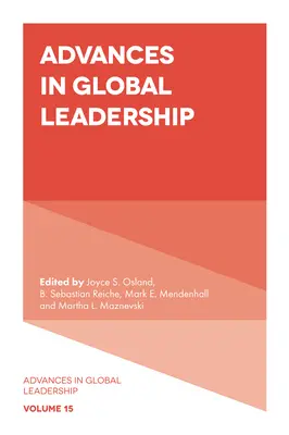 Avances en liderazgo global - Advances in Global Leadership