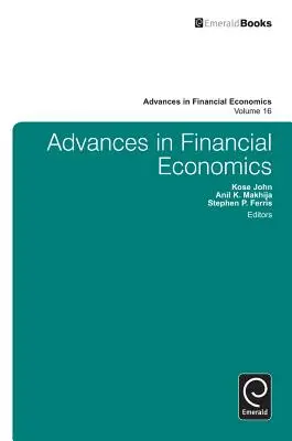 Avances en economía financiera - Advances in Financial Economics