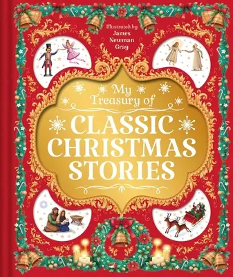 Mi Tesoro de Cuentos Clásicos de Navidad: Con 4 cuentos - My Treasury of Classic Christmas Stories: With 4 Stories