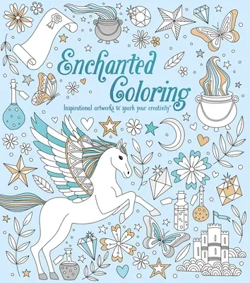 Colorear con encanto: Obras de arte inspiradoras para despertar tu creatividad - Enchanted Coloring: Inspirational Artworks to Spark Your Creativity