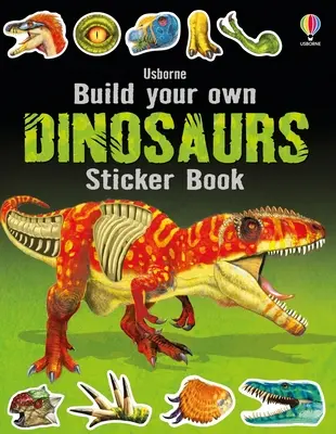 Construye tu propio libro de pegatinas de dinosaurios - Build Your Own Dinosaurs Sticker Book