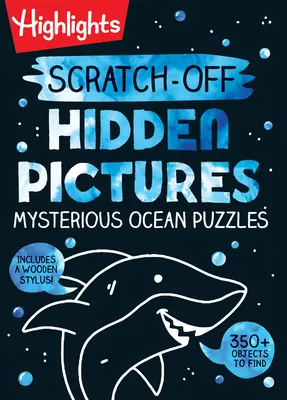 Rompecabezas de imágenes ocultas para rascar Océano misterioso - Scratch-Off Hidden Pictures Mysterious Ocean Puzzles