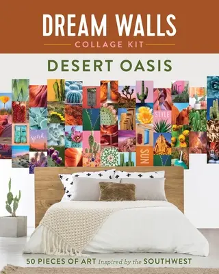 Kit de collage Dream Walls: Desert Style - 50 obras de arte inspiradas en el suroeste de EE.UU. - Dream Walls Collage Kit: Desert Style - 50 Pieces of Art Inspired by the Southwest