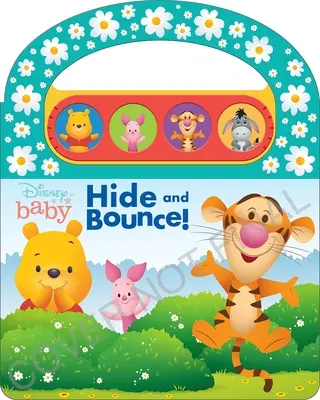 Disney Baby: ¡Escóndete y salta! Libro de sonidos - Disney Baby: Hide-And-Bounce! Sound Book