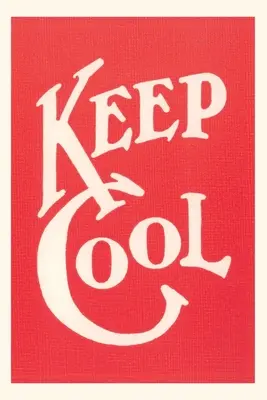 Diario Vintage Keep Cool Eslogan - Vintage Journal Keep Cool Slogan