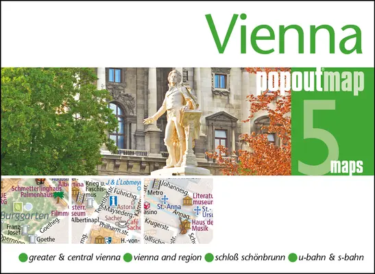 Mapa desplegable de Viena - Vienna Popout Map