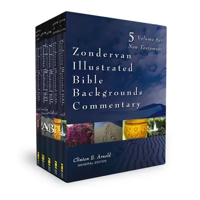 Conjunto de comentarios bíblicos de fondo ilustrados de Zondervan - Zondervan Illustrated Bible Backgrounds Commentary Set