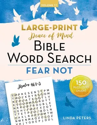 Sopa de letras bíblica: No temas - Peace of Mind Bible Word Search: Fear Not