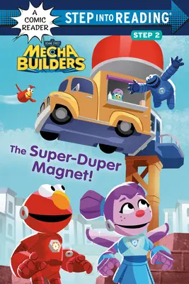 ¡El súper imán! (Sésamo Street Mecha Builders) - The Super-Duper Magnet! (Sesame Street Mecha Builders)