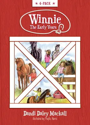 Winnie los Primeros Años 4-Pack: Caballo Gentler en Entrenamiento / El Mejor Amigo de un Caballo / Suerte para Winnie / Caballo Nostálgico - Winnie the Early Years 4-Pack: Horse Gentler in Training / A Horse's Best Friend / Lucky for Winnie / Homesick Horse