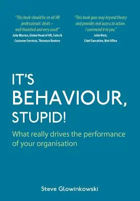 Es el comportamiento, estúpido: Lo que realmente impulsa el rendimiento de su organización - It's Behaviour, Stupid!: What Really Drives the Performance of Your Organisation