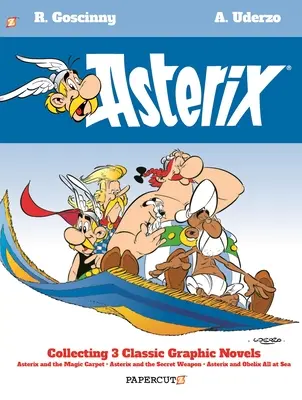 Astérix Omnibus Vol. 10: Astérix y la Alfombra Mágica, Astérix y el Arma Secreta y Astérix y Obélix en el Mar - Asterix Omnibus Vol. 10: Collecting Asterix and the Magic Carpet, Asterix and the Secret Weapon, and Asterix and Obelix All at Sea