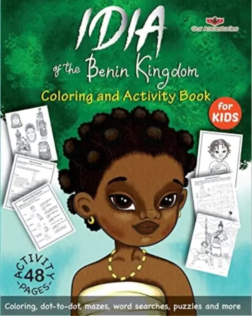 Idia del Reino de Benín Libro de actividades y para colorear - Idia of the Benin Kingdom Coloring and Activity Book