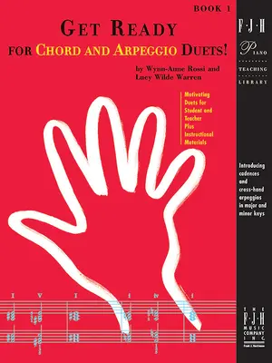 Prepárese para los dúos de acordes y arpegios, Libro 1 - Get Ready for Chord and Arpeggio Duets!, Book 1