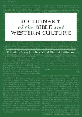 Diccionario de la Biblia y la cultura occidental - Dictionary of the Bible and Western Culture