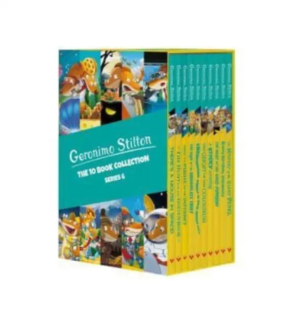 Geronimo Stilton: La Colección de 10 Libros (Serie 6) - La Colección de 10 Libros (Serie 6) - Geronimo Stilton: The 10 Book Collection (Series 6) - The 10 Book Collection (Series 6)