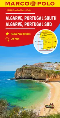 Algarve Mapa Marco Polo - Algarve Marco Polo Map