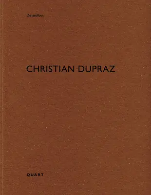 Christian Dupraz: de Aedibus