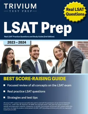 Preparación LSAT 2023-2024: Preguntas reales de la práctica y guía del estudio de LSAT [2da edición] - LSAT Prep 2023-2024: Real LSAT Practice Questions and Study Guide [2nd Edition]