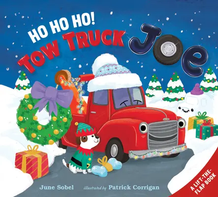 ¡Ho Ho Ho! Libro de cartón con solapas desplegables de Joe el grúa - Ho Ho Ho! Tow Truck Joe Lift-The-Flap Board Book