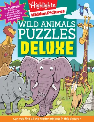 Animales salvajes Puzzles Deluxe - Wild Animals Puzzles Deluxe