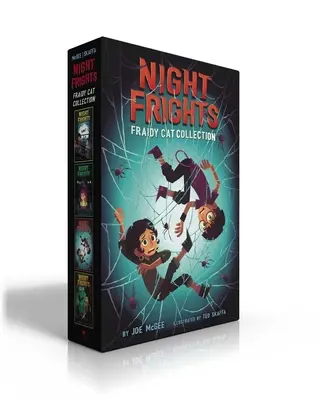 Colección Night Frights Fraidy-Cat (en caja): El bigote embrujado; La judía de Lima al acecho; La araña no tan picarona; Las ardillas se han ido a Nu - Night Frights Fraidy-Cat Collection (Boxed Set): The Haunted Mustache; The Lurking Lima Bean; The Not-So-Itsy-Bitsy Spider; The Squirrels Have Gone Nu