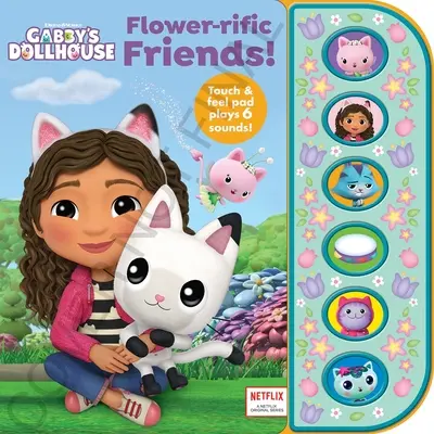 Dreamworks Gabbys Dollhouse Flowerrific Friends Libro de Sonidos - Dreamworks Gabbys Dollhouse Flowerrific Friends Sound Book