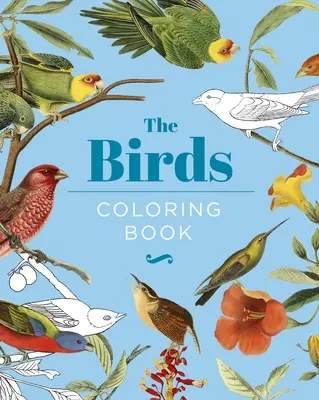 Libro para colorear de pájaros: Edición de regalo con tapa dura - The Birds Coloring Book: Hardback Gift Edition