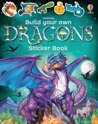 Construye tu propio libro de pegatinas de dragones - Build Your Own Dragons Sticker Book