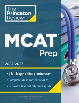 Princeton Review MCAT Prep, 2024-2025: 4 Pruebas de Práctica + Cobertura Completa de Contenido - Princeton Review MCAT Prep, 2024-2025: 4 Practice Tests + Complete Content Coverage