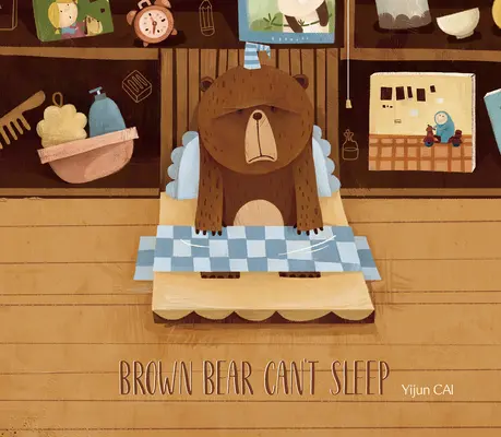 El oso pardo no puede dormir - Brown Bear Can't Sleep