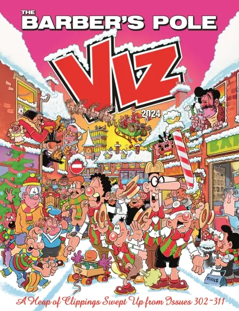 Viz Annual 2024: The Barber's Pole - A Heap of Clippings Swept Up from Issues 302-311