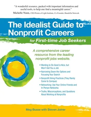 La guía idealista de las carreras sin ánimo de lucro para quienes buscan empleo por primera vez - The Idealist Guide to Nonprofit Careers for First-Time Job Seekers