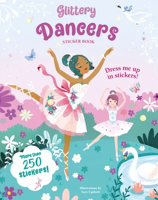 Libro de pegatinas Bailarinas de purpurina - Glittery Dancers Sticker Book