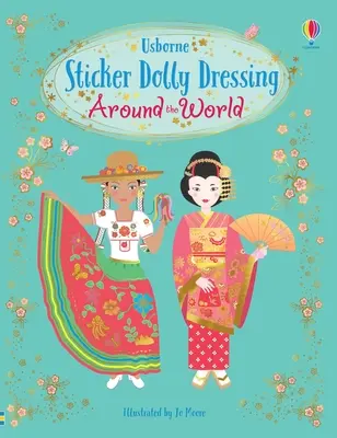 Pegatinas Vestir a Dolly Alrededor del Mundo - Sticker Dolly Dressing Around the World