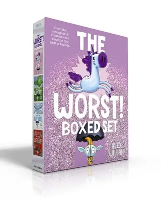 ¡Lo peor! Caja: Los peores son los unicornios, los peores son los dragones, los peores son los yetis y los peores son los elfos. - The Worst! Boxed Set: Unicorns Are the Worst!; Dragons Are the Worst!; Yetis Are the Worst!; Elves Are the Worst!