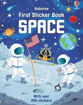 Primer libro de pegatinas Espacio - First Sticker Book Space