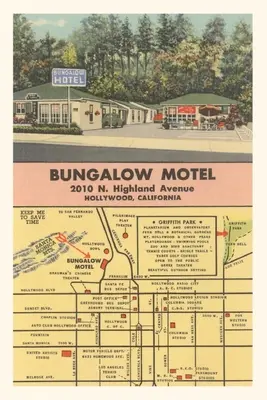 Diario Vintage Bungalow Motel, Hollywood - Vintage Journal Bungalow Motel, Hollywood