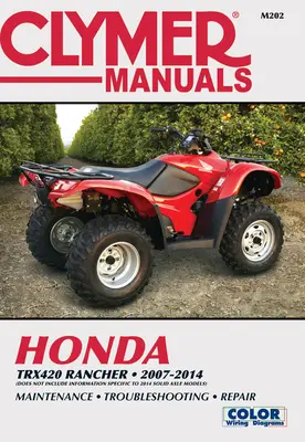 Clymer Honda TRX420 Rancher ATV - 07-14